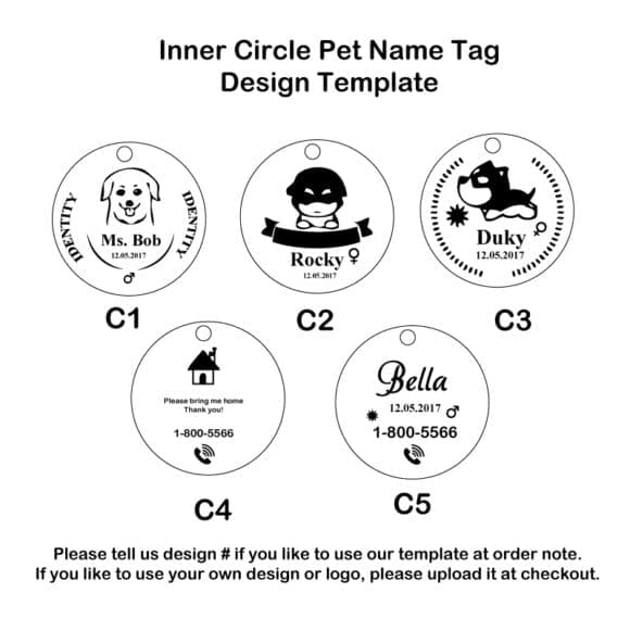 inner-cirlce--pet-name-tag-design-template